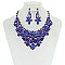 FASHIONABLE FLOWER BED METAL STONE NE/ER SET SLNBQ76
