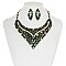 FASHIONABLE RHINESTONE NECKLACE SET SLNBQ79