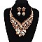 FASHIONABLE STONE NECKLACE SET SLNBS1085