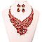 FASHIONABLE STONE NECKLACE SET SLNBS1085