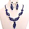 RHINESTONE CLUSTER WING NECKLACE