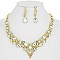 VICTORIAN RHINESTONE NECKLACE SET