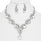 COCKTAIL PARTY VINE DROP NECKLACE SET