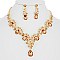 COCKTAIL PARTY VINE DROP NECKLACE SET