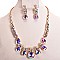 RHINESTONE NECKLACE SET