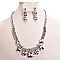 RHINESTONE NECKLACE SET