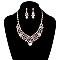 FASHIONABLE GEMS ON ME NECKLACE SET