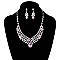 FASHIONABLE GEMS ON ME NECKLACE SET