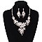 FASHIONABLE STONE NECKLACE SET SLNBY7844