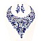 FASHIONABLE RHINESTONE STATEMENT SET
