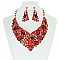 Bib RHINESTONE NECKLACE SET MEZ8183