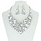 Bib RHINESTONE NECKLACE SET MEZ8183