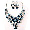 STONE NECKLACE FLORAL BOUQUET SLNBY8190