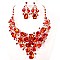 STONE NECKLACE FLORAL BOUQUET SLNBY8190