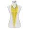 FASHIONABLE WATERFALL COLOR SEED BEAD NECKLACE SET SLNBY9316