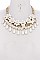 FLORAL STATEMENT NECKLACE JYNE49-1756