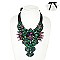 XLARGE CAPTIVATING Costume Statement Chunky Collar Necklace