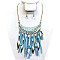 Stylish Tribal Fashion Necklace and Earring Set SLNEG1397