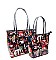 2 IN 1 MICHELLE OBAMA TOTE HANDBAGS SET