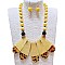 ANIMAL PRINT ACRYLIC DROP NECKLACE