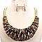 WIRE BEAD HAND MADE NECKLACE SET