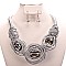WIRED OVAL GEM CHROME TRENDING SET