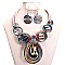 MULTI COLOR HANDMADE WIRE STONE SET
