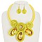 ACRYLIC SPIRAL BEADED BEADED SET