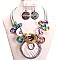 COLORFUL HANDMADE SHELL WIRE NECKLACE SET