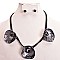 GEO FASHION METAL NECKLACE SET