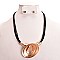 GEO METAL MINIMAL ART NECKLACE SET