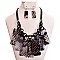 SNAKE PYTHON ACRYLIC LINK NECKLACE