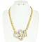 Stylish Cobra Snake Pendant Chain Necklace