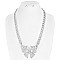 Trendy Butterfly Pendant Chain Necklack