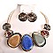 WIRED COLOR BLOCKING NECKLACE SET