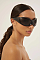 PACK of 12 Oversized Nose Masked Cyber Punk Wrap Around Sunglasses