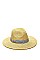 STYLISH CHIC PANAMA FEDORA HAT