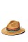 CROCHETED PANAMA FEDORA HAT