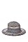 PANAMA FEDORA HAT WITH TWO TONE COLOR