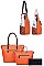 3 IN 1 Nikky by Nicole Lee TAKE ME OUT PRINT TOTE AND WALLET SET