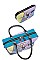 SUMMER RIDE PRINT SATCHEL CROSSBODY AND WALLET Nikky by Nicole Lee
