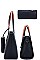 SHOPPER SATCHEL AND WALLET SET Nikky by Nicole Lee