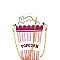 Unique Popcorn Figure Novelty Cross Body