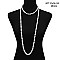 ELEGANT 60" ENDLESS 10MM PEARL NECKLACE