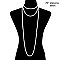 FASHION 70" ENDLESS 8MM PEARL NECKLACE