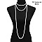 FASHION 70" ENDLESS 8MM PEARL NECKLACE