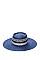 NATURAL WOVEN BOATER HAT
