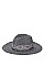 PANAMA FEDORA HAT