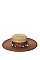 LADIES SUN HAT WITH SHEEL BEADS