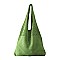 Soft Woven Tall Tote Shopping Bag